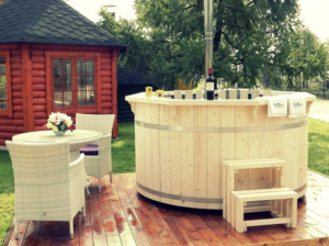 Hot tub at home or a monthly spa pass?