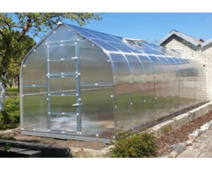 Greenhouse KLASIKA STANDART 2,5x8m with foundations and 4mm polycarbonate