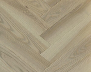 Esta Parket Ash Herringbone T&G P Elegant Sandstone Original Extra Matt Lacquer 4B Light Brushed