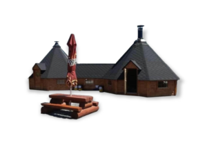 Double grill cabin 25.0 m²