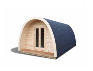Insulated camping Pod 3 m x 4.8 m