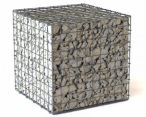 Gabion/stone basket 50x50x50cm 6 sides