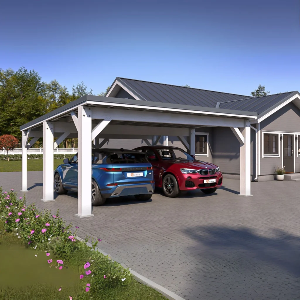 Carport “Connor” 36m² – 250kg/m²