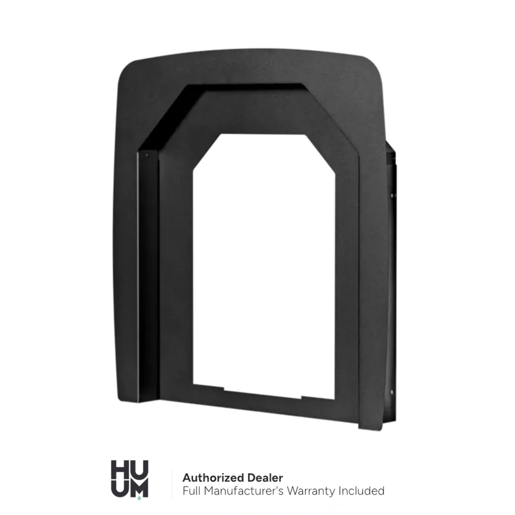 Black mounting collar for HUUM HIVE Flow Mini LS