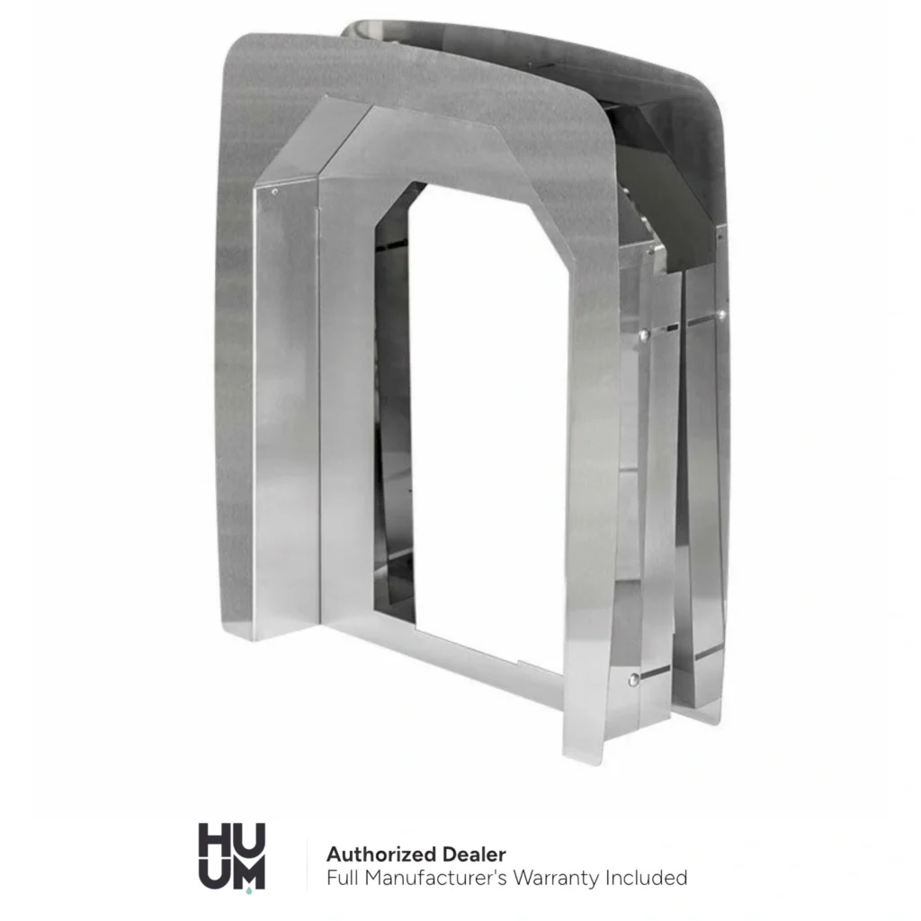 Stainless steel mounting collar for HUUM HIVE Flow Mini LS