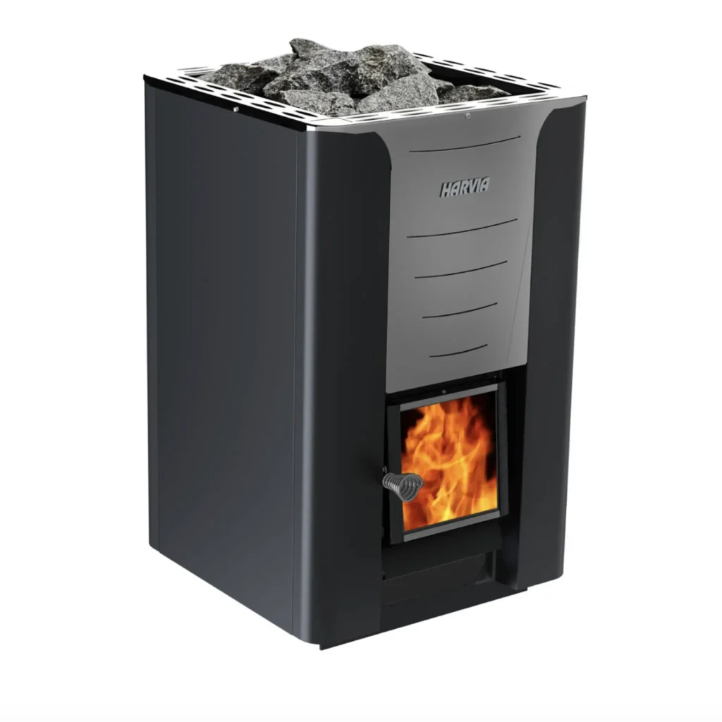 Harvia 36 pro wood burning stove 14–36 m³