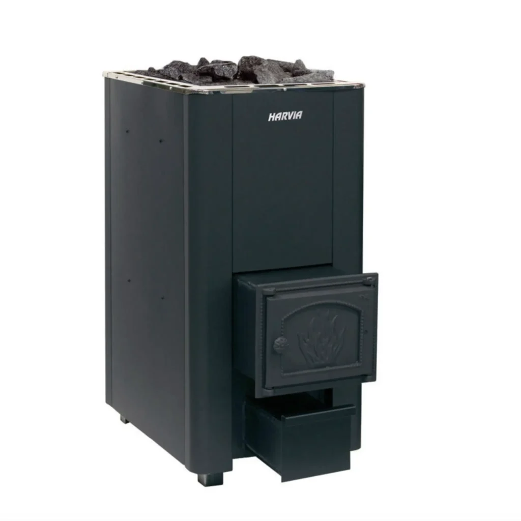 Harvia 50 SL wood burning heater, 20–50 m³