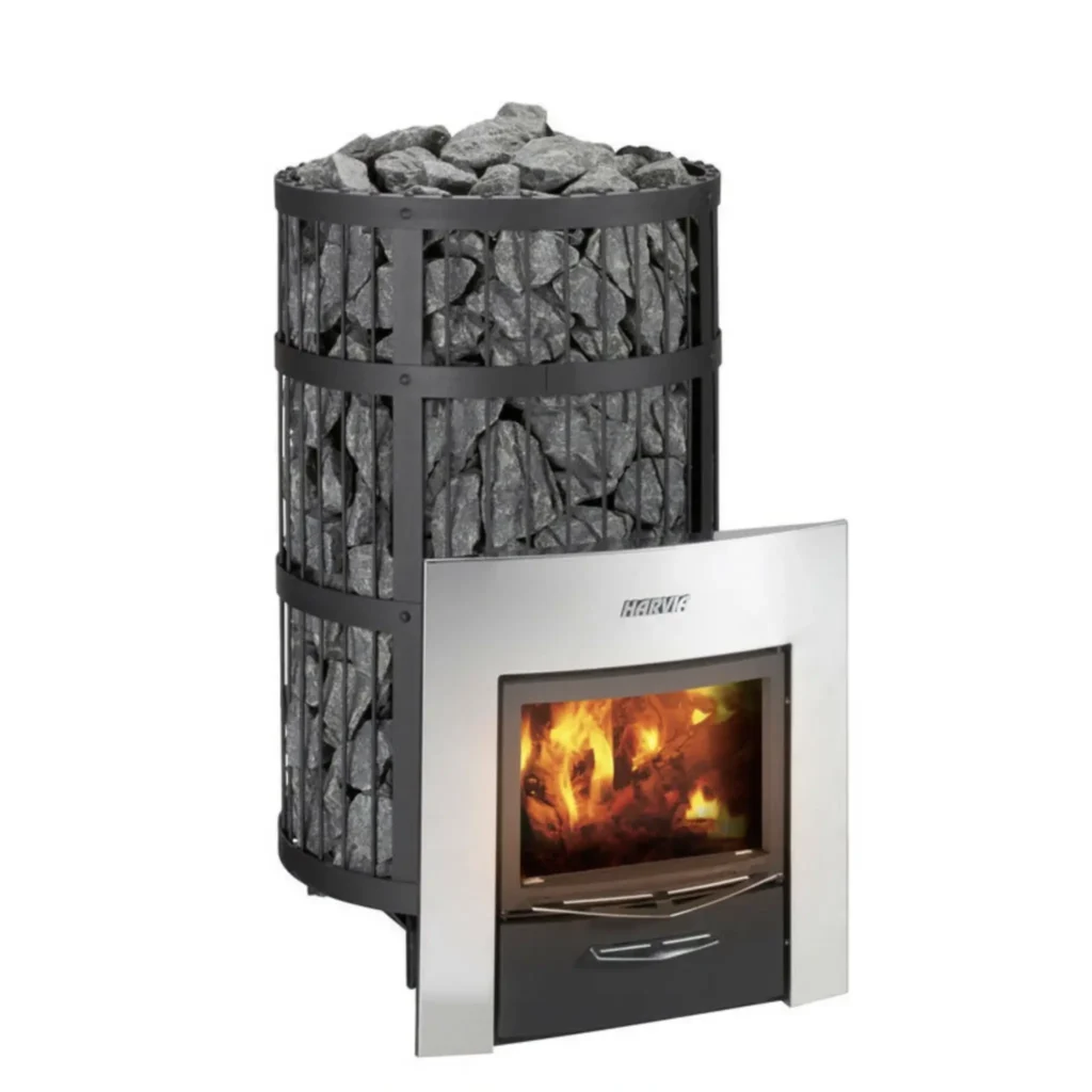 Harvia Legend 300 Duo fireplace heater, 15–30 m³