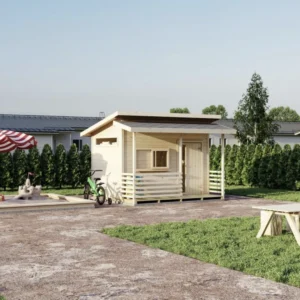 Playhouse Lillevilla Peukaloinen  3,7 m² / 16 mm