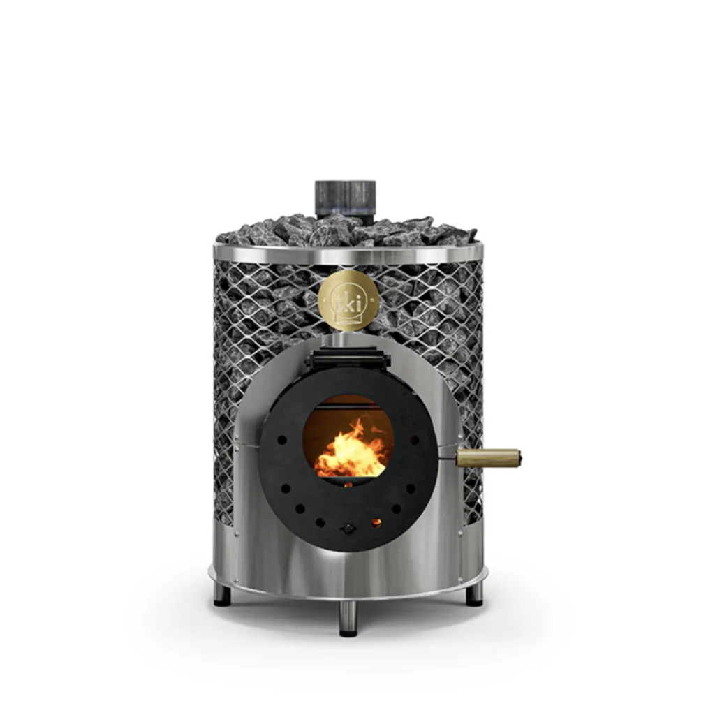 Mini IKI wood burning stove, 5–12 m³
