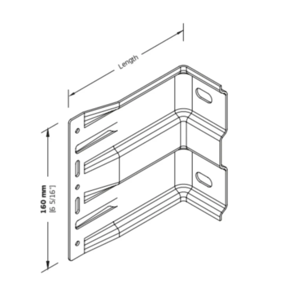 QTB stainless steel wall brackets
