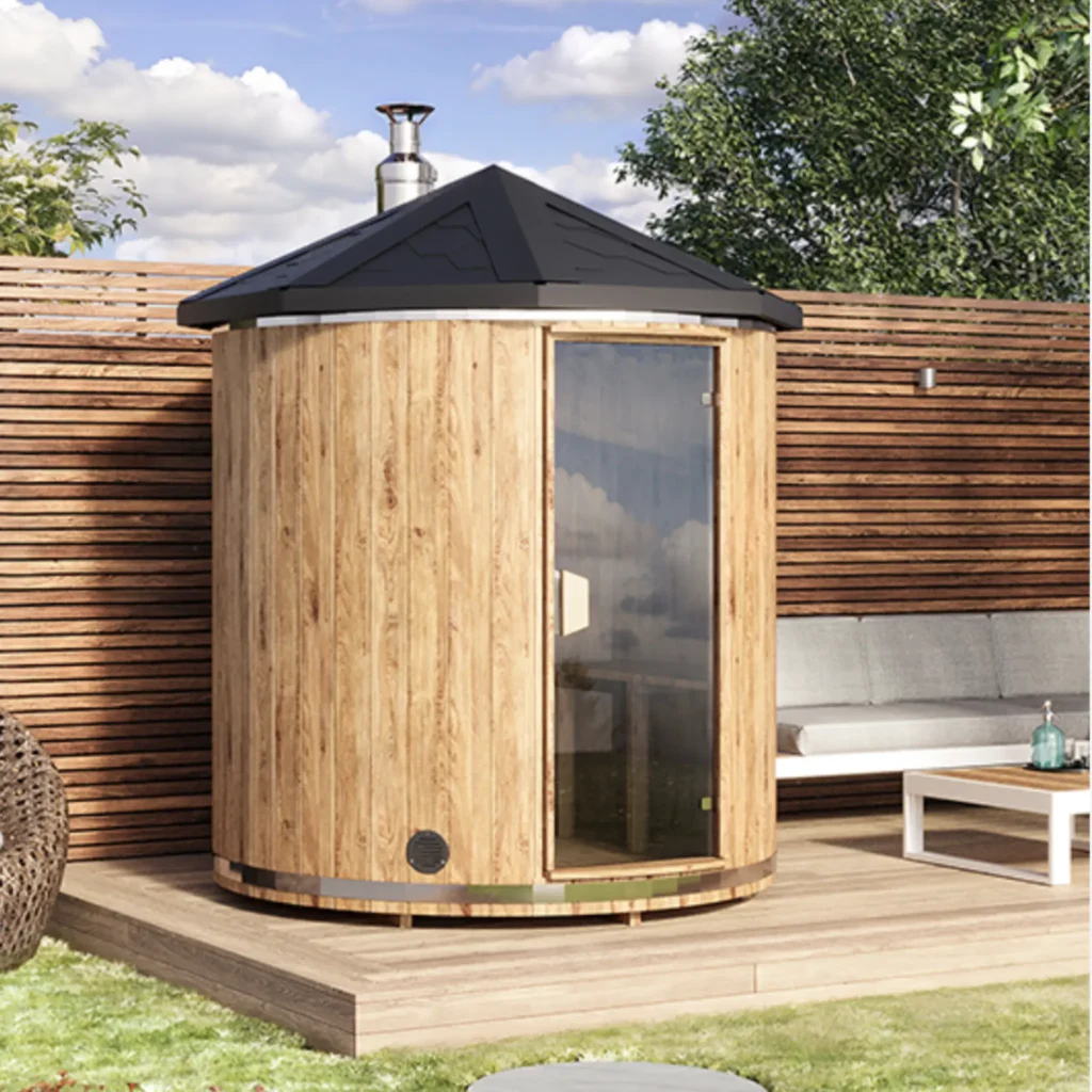 “SH” Vertical Outdoor Sauna for 2 persons