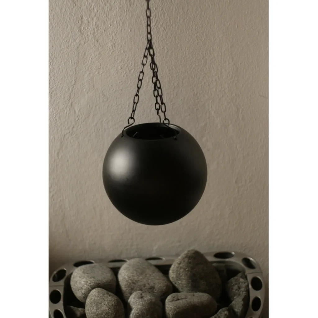 Saunapallo saunaball black mat