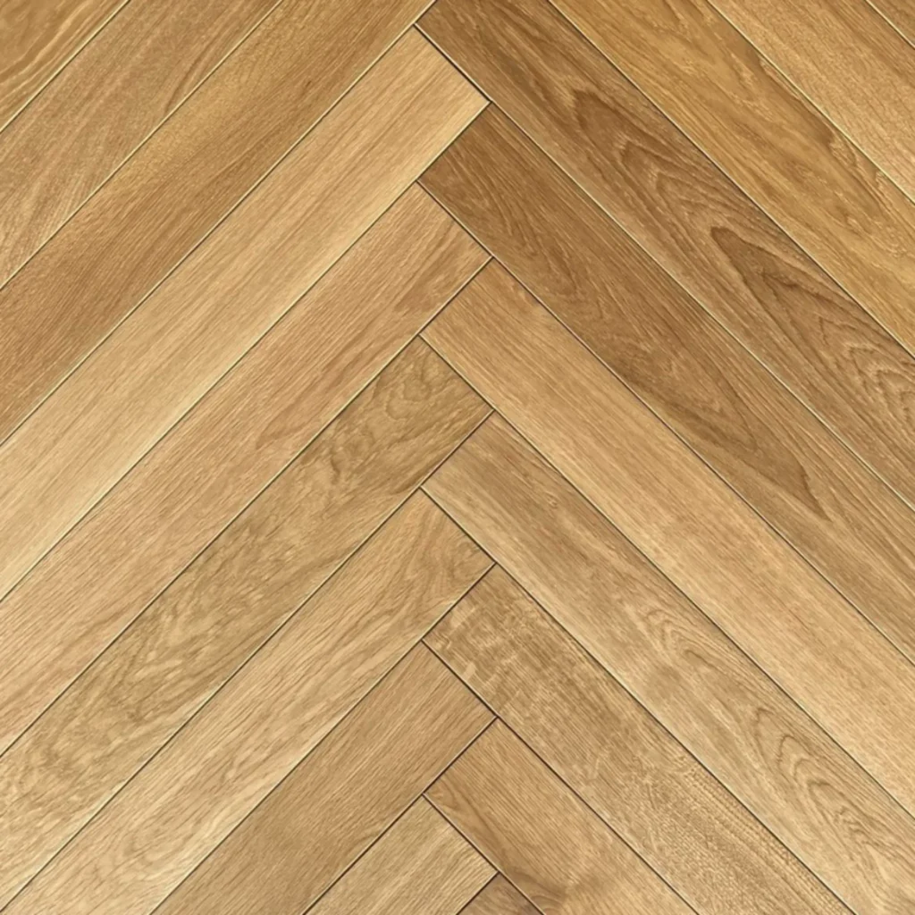 Woodengold oak herringbone T&G natur