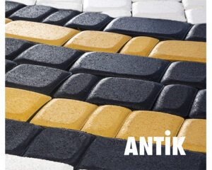 Paving stone Antik N-S1R1 black