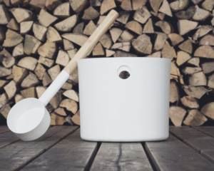 The bucket + Ladle duo (white)