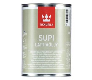 Colorless floor oil – Supi Lattiaöljy 0,9l
