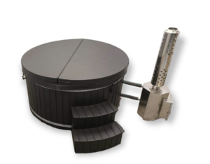 Hot tub 1,80/2,0 with 40 kw outside heater