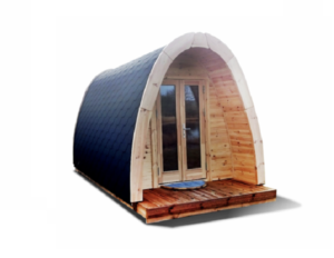 Insulated camping pod 2.4 m x 3 m