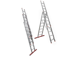 3-section combination ladders