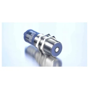 MIC+130/DIU/TC ultrasonic sensor, 9-30DC, M30, with display, 200-2000MM, PNP + 0-10V/4-20MA, M12 plug, IP67