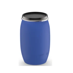 Plastic barrel with lid 120 L
