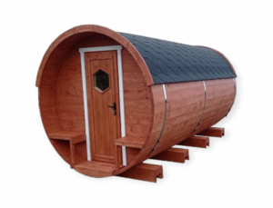 Camping barrel with furniture 4.0 m