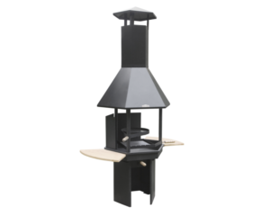 Stoveman fire pit with cube Premium