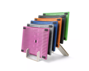 GetUpBoard-rack, incl. 6 Gymba’s