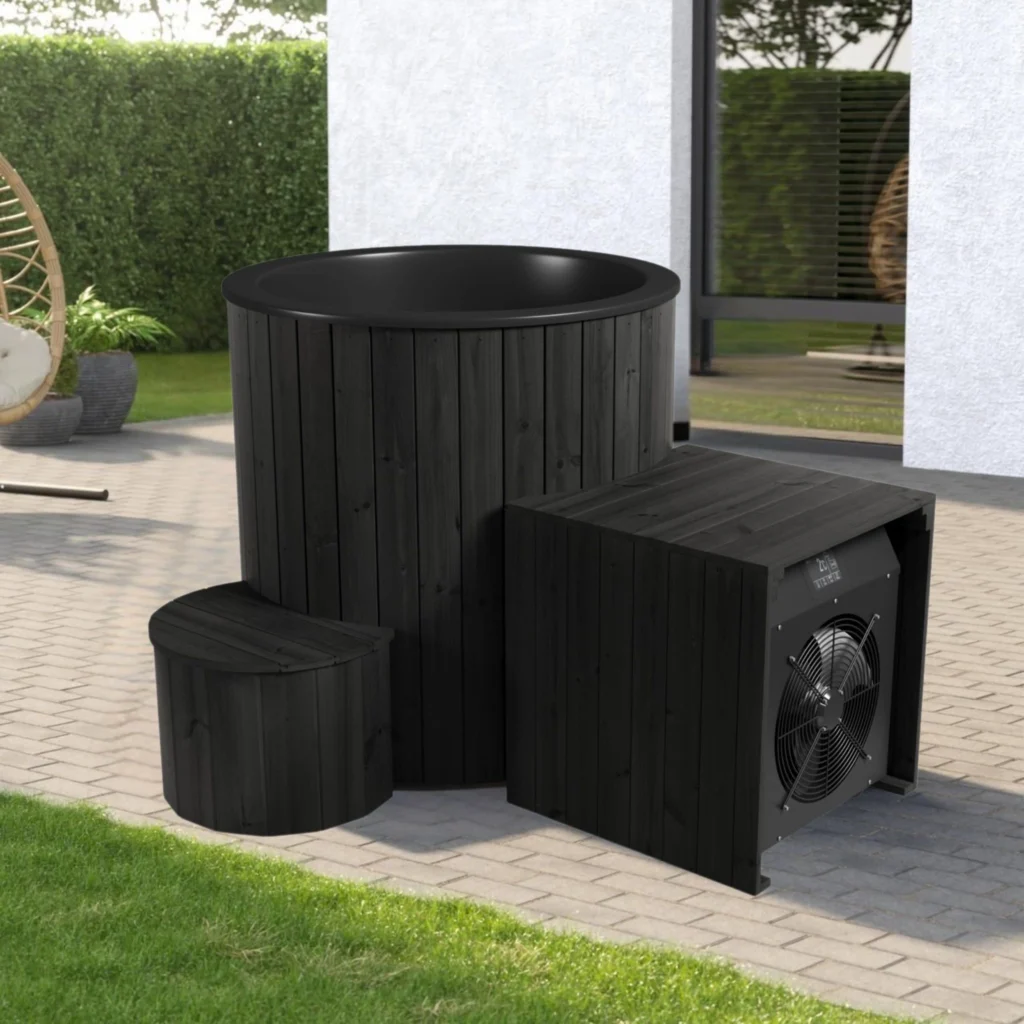 Cold Plunge Ukko Ice with water cooler-heater, black edition