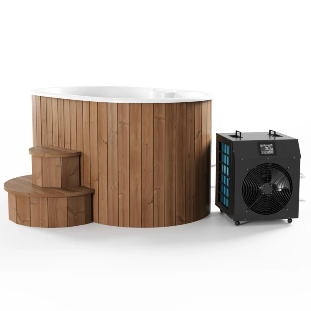 Cold plunge Ukko Ofuro with water cooler-heater