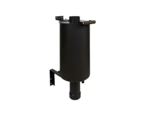 Black metal chimney pipe water tank 38 L