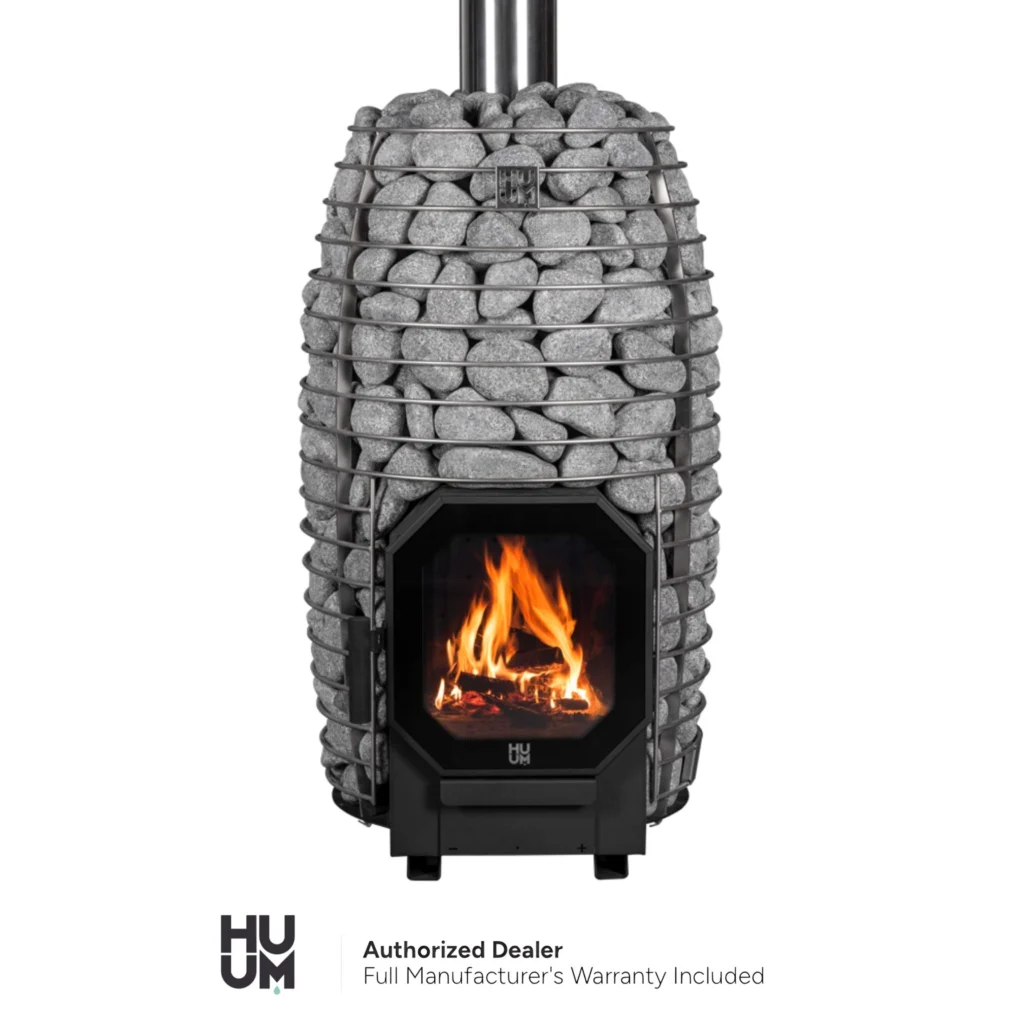 HUUM HIVE Flow wood-burning stove 9,8kW